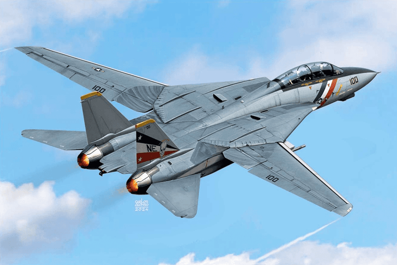 Academy 1/72 Grumman F-14D Tomcat VF-2 Bounty Hunters