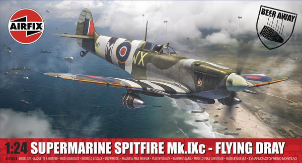 Airfix 1/24 Supermarine Spitfire Mk.IXc Flying Dray Model Kit