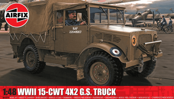 Airfix 1/48 Bedford 15-CWT 4X2 General Service Truck RAF