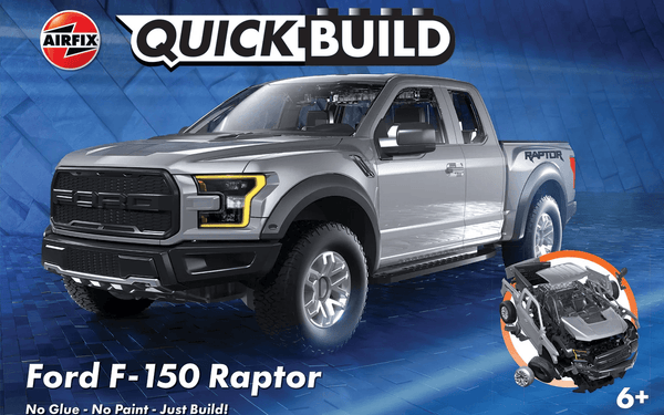 Airfix Quick Build Ford F-150 Raptor - Grey