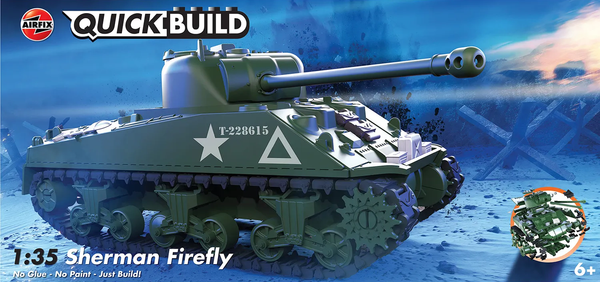 Airfix Quick Build Sherman Firefly Tank