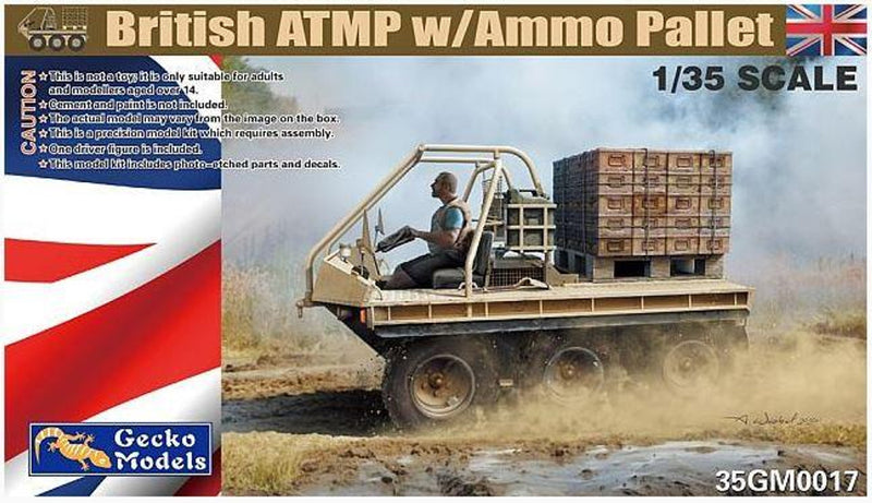 Gecko Models 1/35 British ATMP w\Ammo Pallet