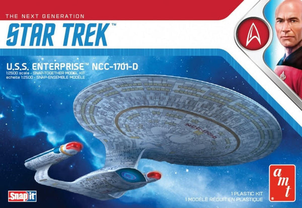 AMT Models 1/2500 USS Enterprise NCC-1701-D Model Kit