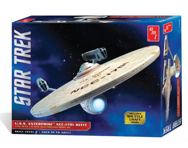 AMT Models 1/537 Star Trek USS Enterprise Refit Model Kit