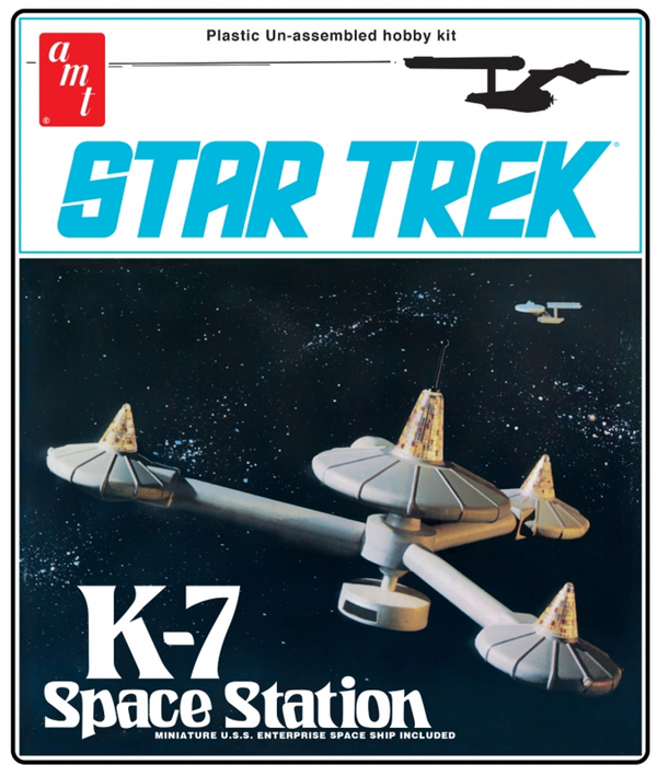 AMT Models 1/7600 Star Trek K-7 Space Station Model Kit