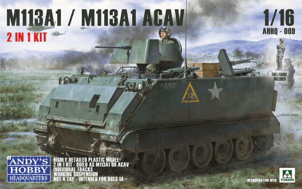 Andy's Hobby Headquarters 1/16 M113A1/M113A1 ACAV APC