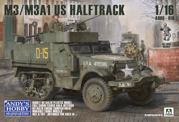 Andy's Hobby Headquarters 1/16 M3/M3A1 Half-track