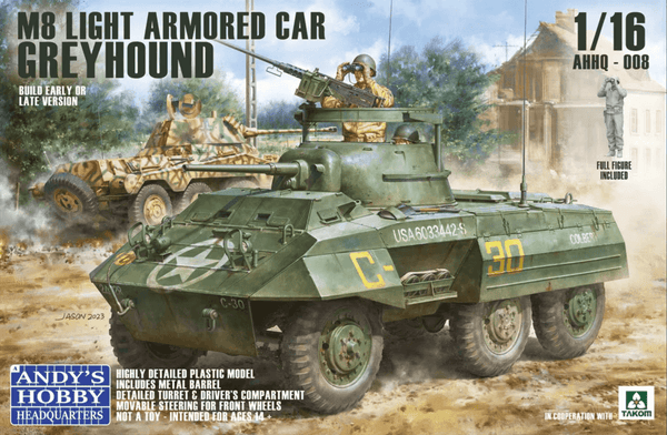 Andy's Hobby Headquarters 1/16 M8 Greyhound