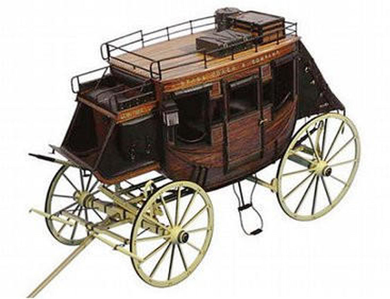 Artesania Latina 1/10 US Stage Coach 1848 Wooden Model Kit