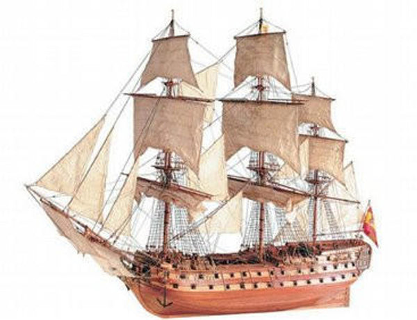 Artesania Latina 1/90 San Juan Nepomuceno Wooden Ship Model Kit
