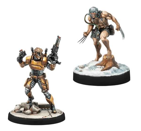 Atomic Mass Games Marvel Crisis Protocol: 109 Weapon X & Maverick