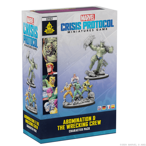 Atomic Mass Games Marvel Crisis Protocol: 162 Abomination & Wrecking Crew