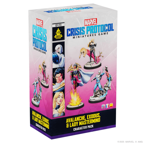 Atomic Mass Games Marvel Crisis Protocol: 173 Avalanche, Exodus & Lady Mastermind