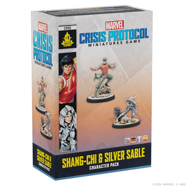 Atomic Mass Games Marvel Crisis Protocol: 69 Shang Chi & Silver Sable