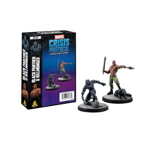 Atomic Mass Games Marvel Crisis Protocol: 007 Black Panther and Killmonger