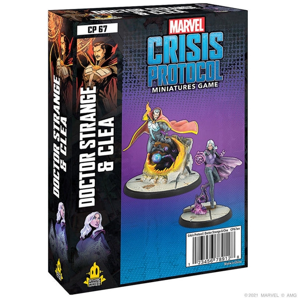 Atomic Mass Games Marvel Crisis Protocol: 067 Doctor Strange & Clea