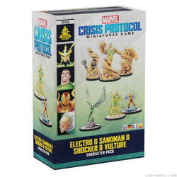 Atomic Mass Games Marvel Crisis Protocol: 156 Electro & Sandman & Shocker & Vulture