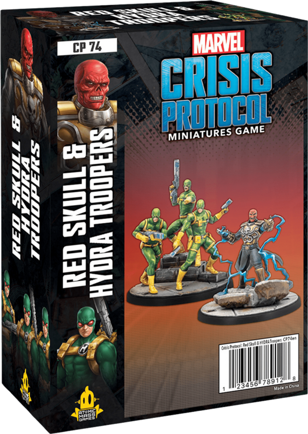 Atomic Mass Games Marvel Crisis Protocol: 074 Red Skull & Hydra Troopers