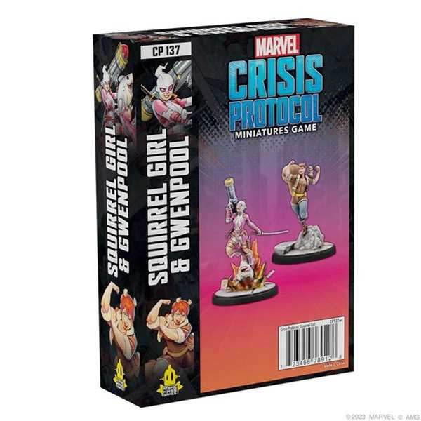 Atomic Mass Games Marvel Crisis Protocol: 137 Squirrel Girl & Gwenpool