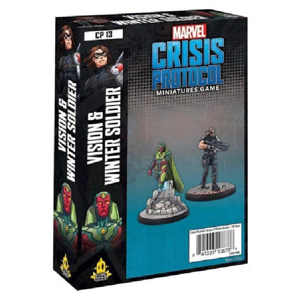 Atomic Mass Games Marvel Crisis Protocol: 013 Vision and Winter Soldier