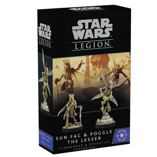 Atomic Mass Games Star Wars Legion - Separatist Alliance - Commander Expansion - Sun Fac & Poggle the Lesser