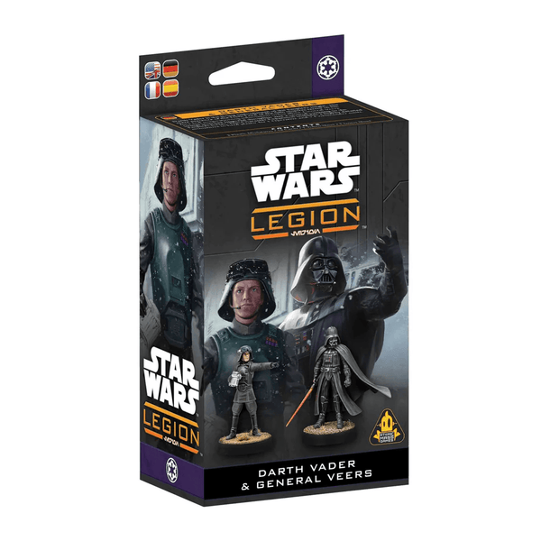 Atomic Mass Games Star Wars Legion - Galactic Empire - Character Expansion - Darth Vader & General Veers