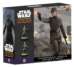 Atomic Mass Games Star Wars Legion - Galactic Empire - Commander Expansion - Customisable Imperial Officer & Agent