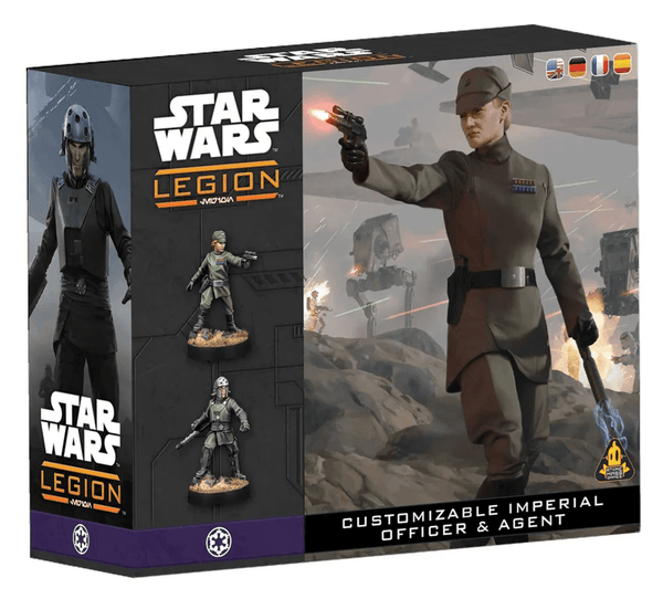 Atomic Mass Games Star Wars Legion - Galactic Empire - Commander Expansion - Customisable Imperial Officer & Agent