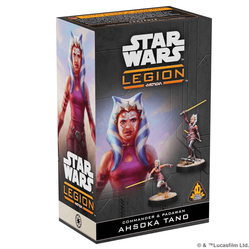 Atomic Mass Games Star Wars Legion - Galactic Republic - Commander Expansion - Commander & Padawan Ahsoka Tano