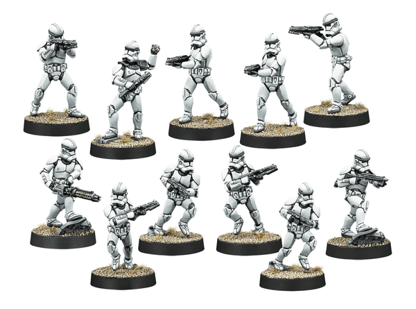 Atomic Mass Games Star Wars Legion - Galactic Republic - Unit Expansion - Clone Trooper Infantry