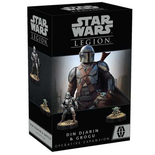 Atomic Mass Games Star Wars Legion - Operative Expansion - Mercenary Din Djarin & Grogu