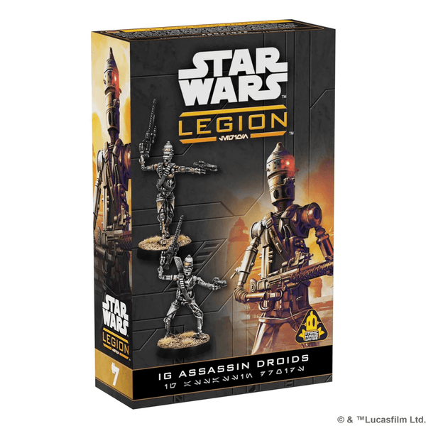 Atomic Mass Games Star Wars Legion - Operative Expansion - IG Series Assassin Droids