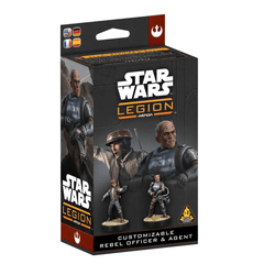 Atomic Mass Games Star Wars Legion - Rebel Alliance - Commander Expansion - Customisable Rebel Officer & Agent