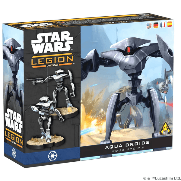 Atomic Mass Games Star Wars Legion - Separatist Alliance - Unit Expansion - Aqua Droids