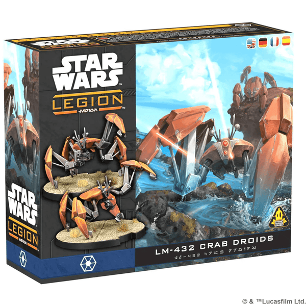 Atomic Mass Games Star Wars Legion - Separatist Alliance - Unit Expansion - LM-432 Crab Droids