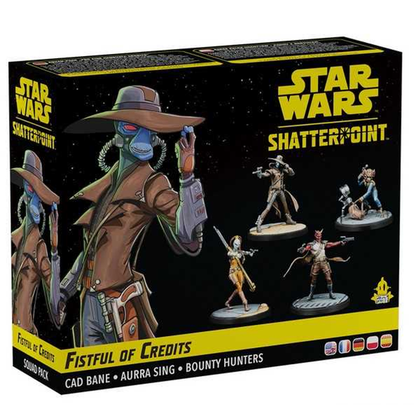 Atomic Mass Games Star Wars Shatterpoint Squad Pack - Fistful of Credits Cad Bane