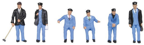 Bachmann 1950s Train Crew Pack of 6 Figures