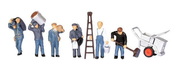 Bachmann 1960s Tradesmen Set Of 6 Figures