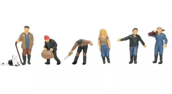 Bachmann Modern Farming Set Of 6 Figures