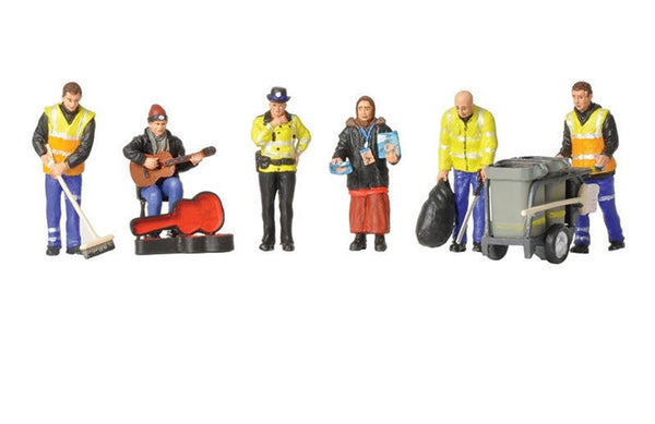 Bachmann Modern Street Scene Set of 6 Figures