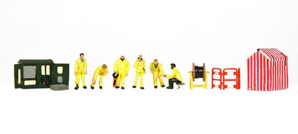 Bachmann Roadside Technicians Set of 6 Figures