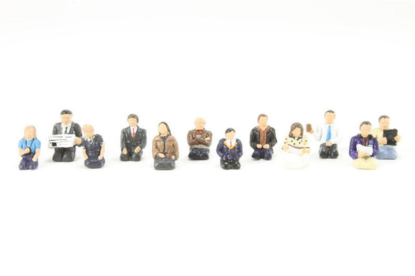 Bachmann Seated Coach Passengers Set of 12 Figures