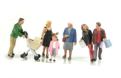 Bachmann Shopping Figures Set of 6 Figures