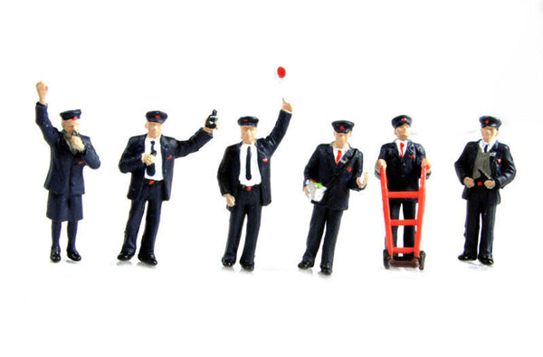 Bachmann Station Staff Set of 6 Figures