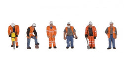 Bachmann Trackside Workers Set of 6 Figures