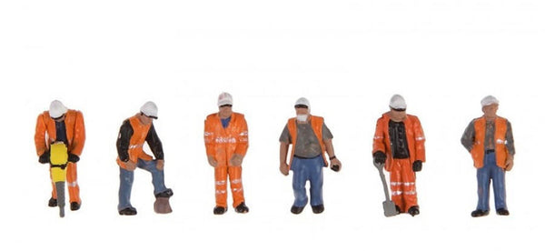 Bachmann Trackside Workers Set of 6 Figures