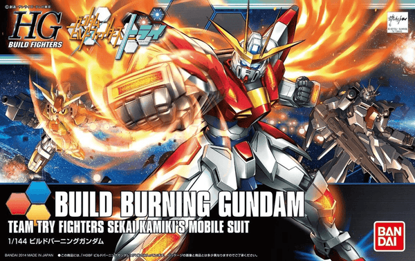 Bandai Gundam High Grade (HG) 1/144 BG-011B Build Burning Gundam