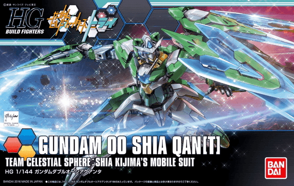 Bandai Gundam High Grade (HG) 1/144 GNT-0000SHIA Gundam 00 Shia Qan[T]