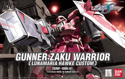 Bandai Gundam High Grade (HG) 1/144 ZGMF-1000/A1 Gunner Zaku Warrior - (Lunamaria Hawke Custom)