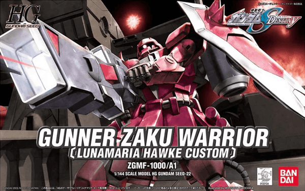 Bandai Gundam High Grade (HG) 1/144 ZGMF-1000/A1 Gunner Zaku Warrior - (Lunamaria Hawke Custom)